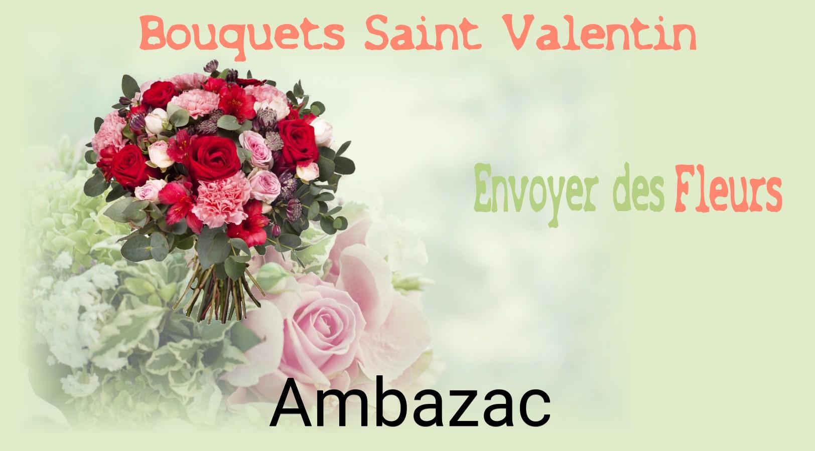 Roses de Saint-Valentin livrées à Ambazac